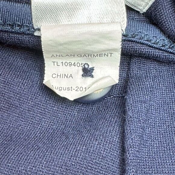 Greg Norman navy blue jersey knit Bermuda golf shorts size M - Picture 6 of 11